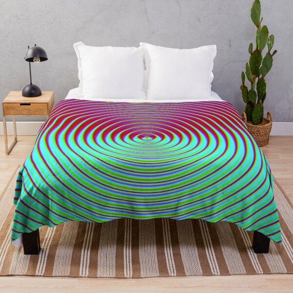 Item preview, Abstract Pattern "Red-Green Circle" designed and sold by Gluecknika.