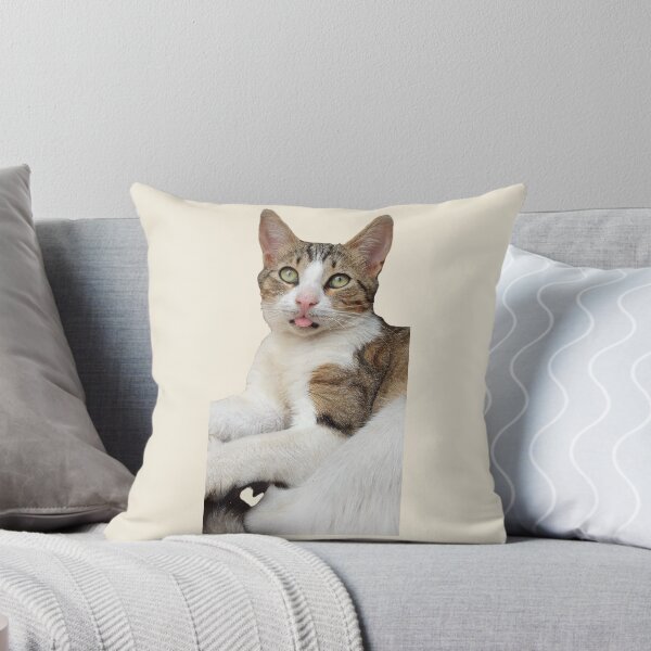 Item preview, Funny Cat Sticking Tongue Out Cute Blep Meme designed and sold by Yanshuf.