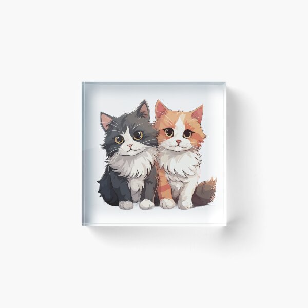 Item preview, cute cats designed and sold by lifeflowstudio.
