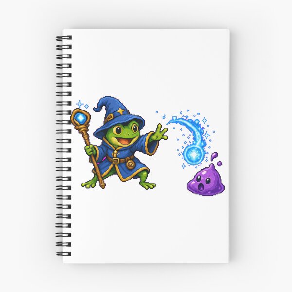 Item preview, Frog Mage vs Slime Pixel RPG Battle designed and sold by PocketCritter Studio.