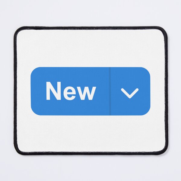 Item preview, 'New' Button Notion App designed and sold by DuckSmith.