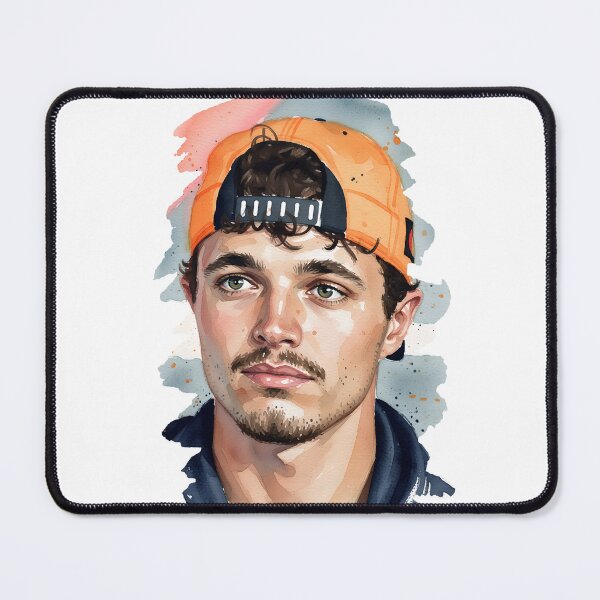 Item preview, Lando Norris Watercolor designed and sold by printsseraph.