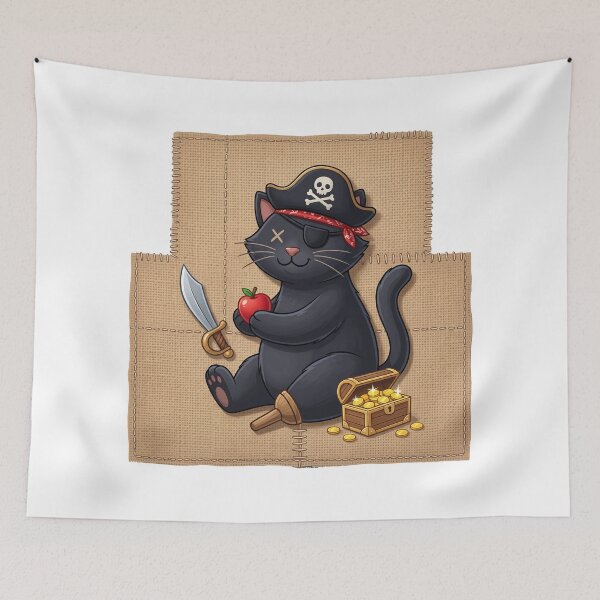 Item preview, Cat Pirate designed and sold by bihtti.