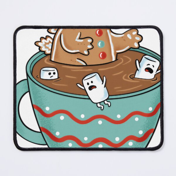 Item preview, Gingerbread Dinosaur In Hot Chocolate Mug designed and sold by Fernawn-Wayles.