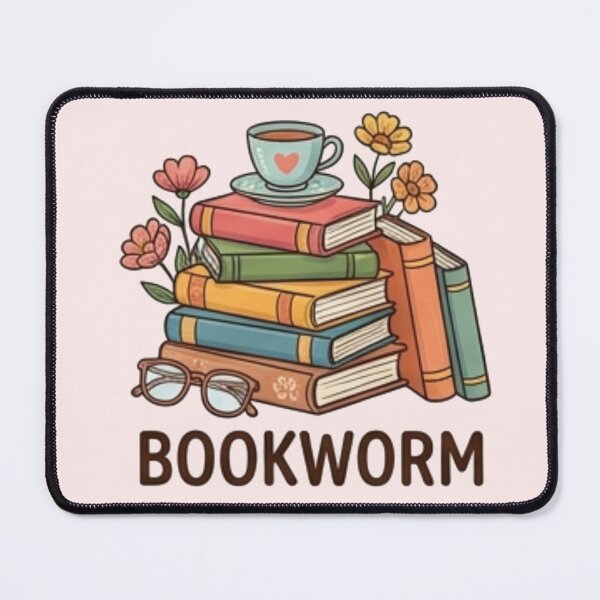 Item preview, Bookworm Cozy Stack of Books and Coffee Aesthetic designed and sold by Rehnair.