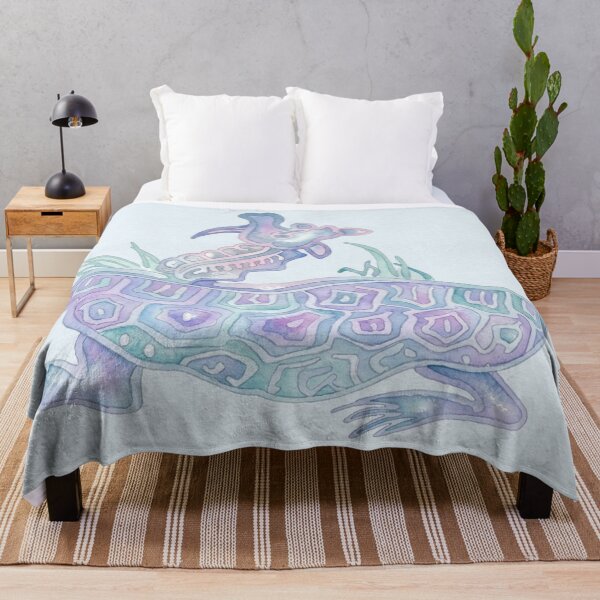 Item preview, Korean Traditional Pastel Turtle Watercolor Pattern designed and sold by Yiruda-Art.