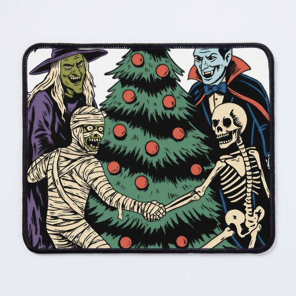 Item preview, Monsters Holding Hands Around Christmas Tree designed and sold by Fernawn-Wayles.