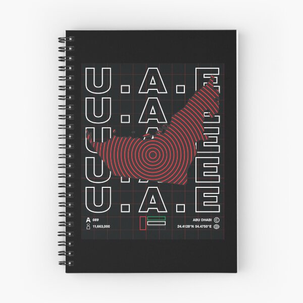 Item preview, UAE Minimal Map designed and sold by Atlas-Array.