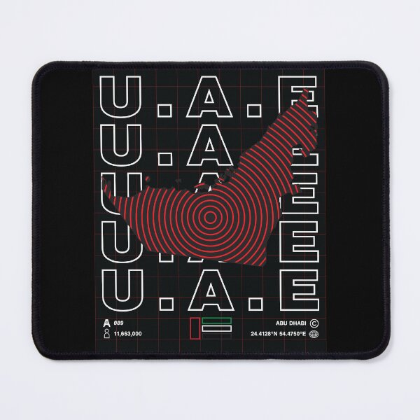 Item preview, UAE Minimal Map designed and sold by Atlas-Array.