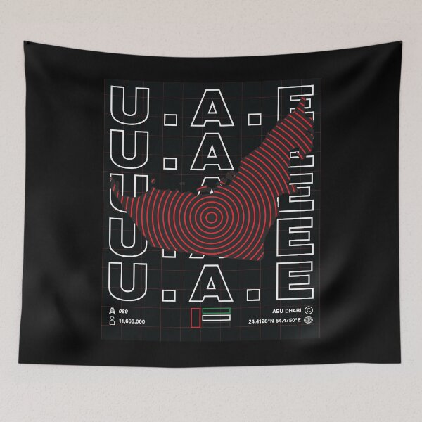 Item preview, UAE Minimal Map designed and sold by Atlas-Array.