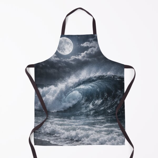 Item preview, Luxury Glittering Ocean Surface Wall Art designed and sold by Black Signal.