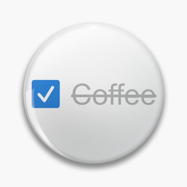 Item preview, Coffee Checked Off Notion To Do List designed and sold by DuckSmith.