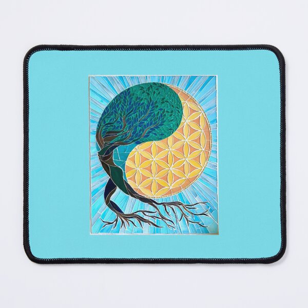 Item preview, Yin Yang Tree of Life designed and sold by SlickerStickers by Glass Gal.
