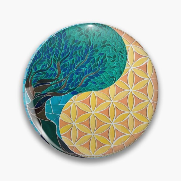 Item preview, Yin Yang Tree of Life designed and sold by SlickerStickers by Glass Gal.