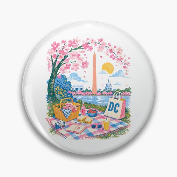 Item preview, Washington DC Picnic – Cherry Blossom Day Out designed and sold by Fenay Designs.