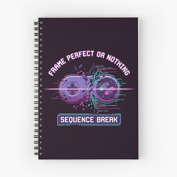 Item preview, Frame Perfect Or Nothing - Sequence Break Retro Gaming designed and sold by Zazz Lee.