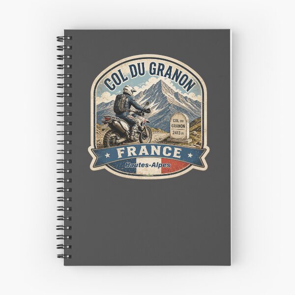 Item preview, Col du Granon France Motorcycle Sticker TShirt 04 designed and sold by OuterShellUK.