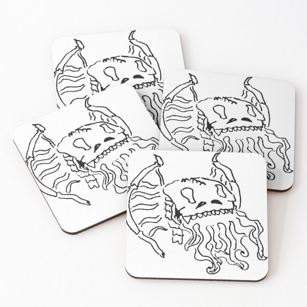 Item preview, Skeleton Dragon Shooting Flames designed and sold by Gr33zy Art.