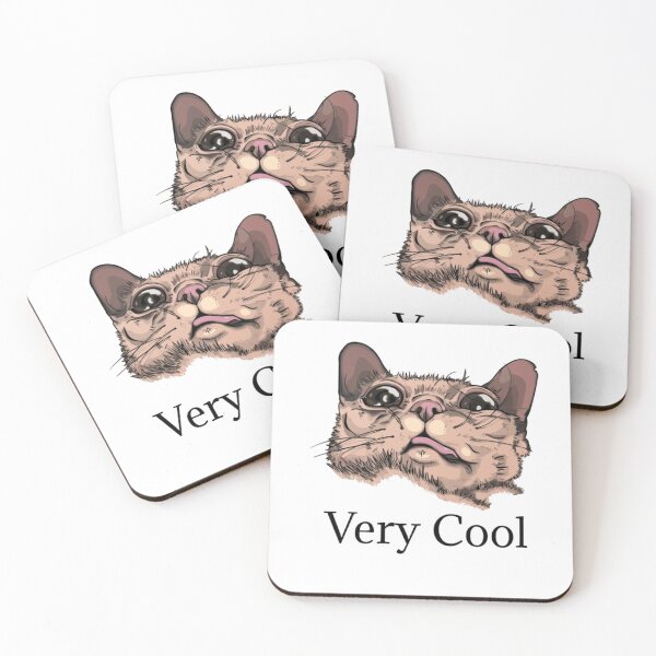 Item preview, Very Cool Gumbus Cute Cat Meme designed and sold by teemix.