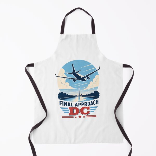 Item preview, Washington DC Final Approach – Aviation Badge designed and sold by Fenay Designs.