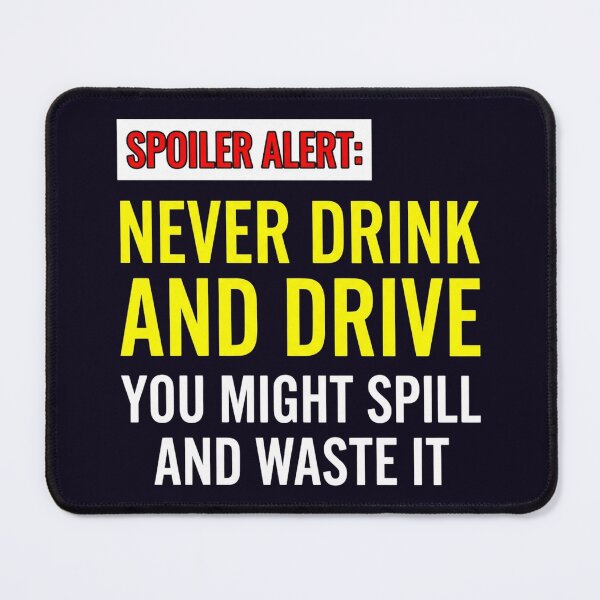 Item preview, FUNNY NEVER DRINK AND DRIVE ADVICE designed and sold by PRINTSCHARMINGM.