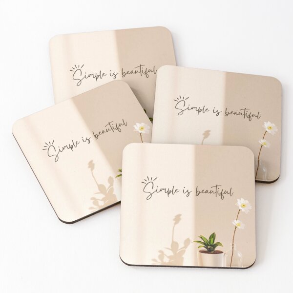 Item preview, Simple Is Beautiful Minimalist Wall Art designed and sold by NNCollection.