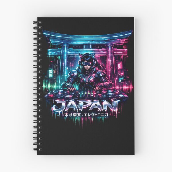 Item preview, Neo Tokyo DJ Graphic designed and sold by  ZenRave Designs.