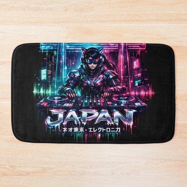 Item preview, Neo Tokyo DJ Graphic designed and sold by  ZenRave Designs.