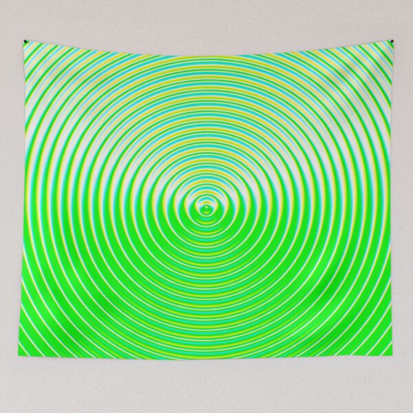 Item preview, Abstract Pattern "A light green circle" designed and sold by Gluecknika.