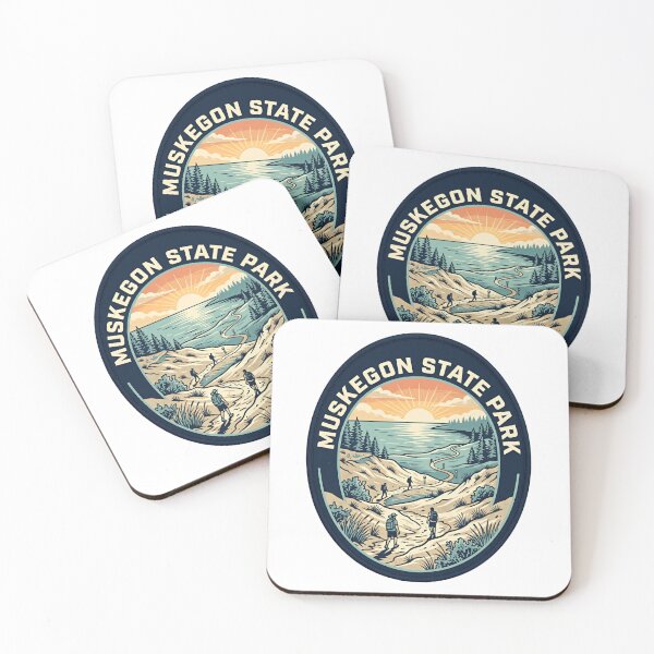 Item preview, Muskegon State Park Michigan Hiking Outdoors Travel Adventure designed and sold by Simsimah26Parks.