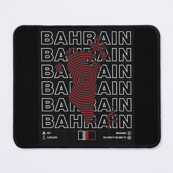 Item preview, Bahrain Minimal Map designed and sold by Atlas-Array.