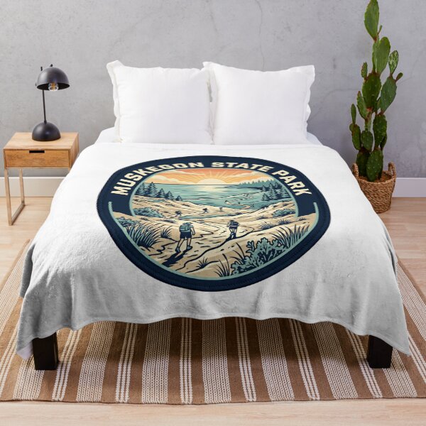 Item preview, Muskegon State Park Michigan Hiking Outdoors Travel Adventure designed and sold by Simsimah26Parks.