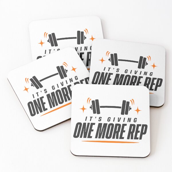 Item preview, One More Rep - Funny Gym Meme designed and sold by cursotti.