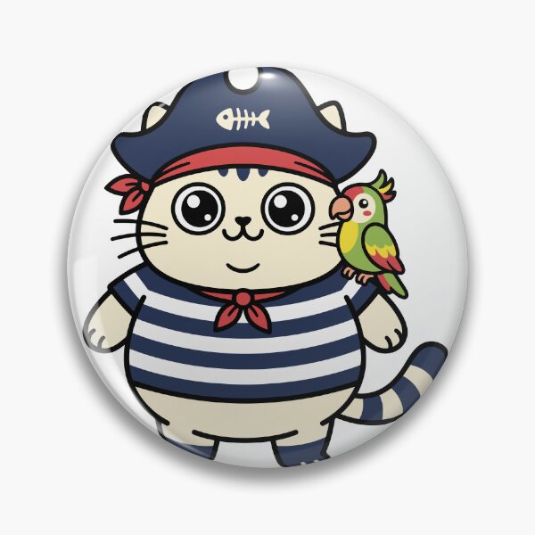 Item preview, Cat Pirate designed and sold by bihtti.