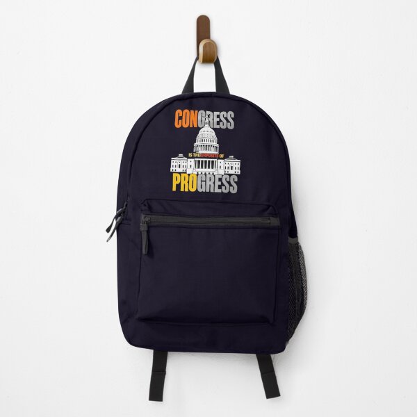 Item preview, CONGRESS IS OPPOSITE OF PROGRESS POLITICAL SATIRE DESIGN designed and sold by PRINTSCHARMINGM.