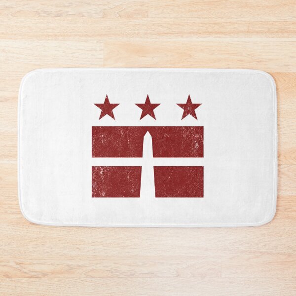Item preview, Washington DC Flag – Distressed District Pride designed and sold by Fenay Designs.