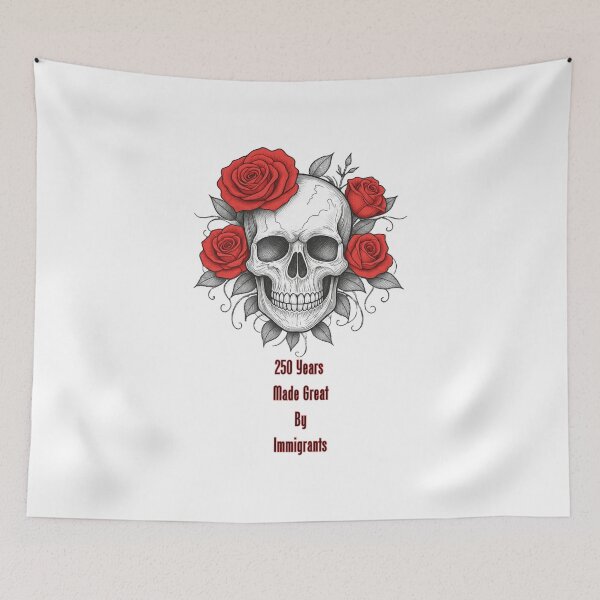 Item preview, 250 Years Made Great By Immigrants designed and sold by FANTASYoDarknes.