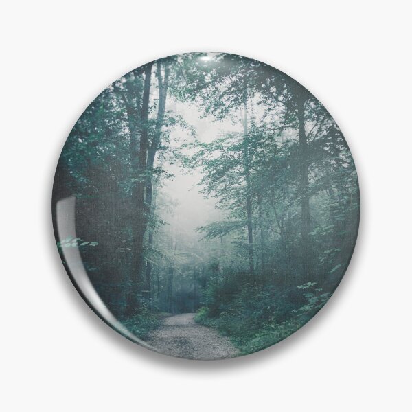 Item preview, Moody Misty Forest Path designed and sold by Dyrk Wyst Redbubble Shop.