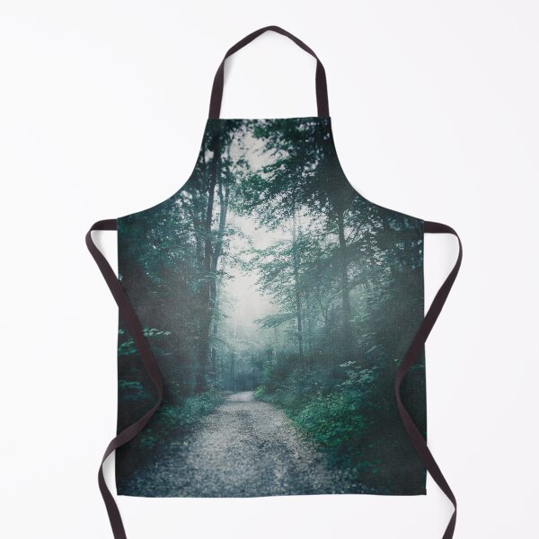 Item preview, Moody Misty Forest Path designed and sold by Dyrk Wyst Redbubble Shop.