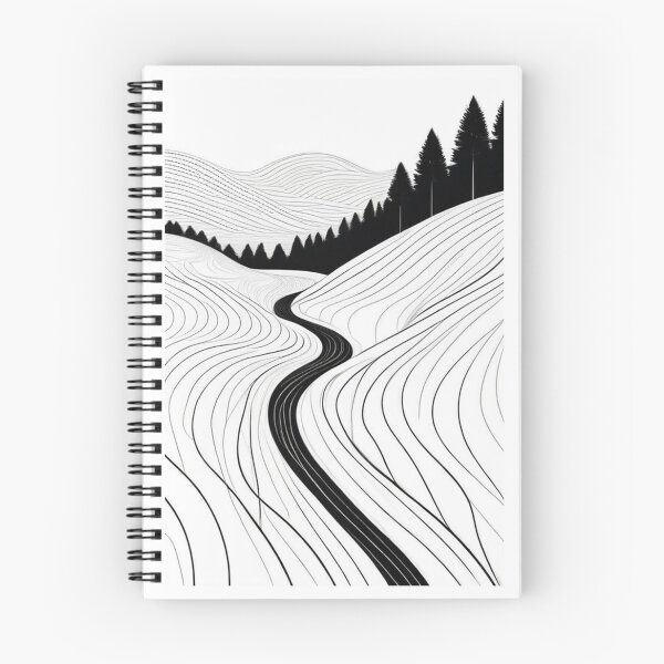Item preview, Art - Minimalist Landscape, Japanese Woodcut designed and sold by Reverso-Design.