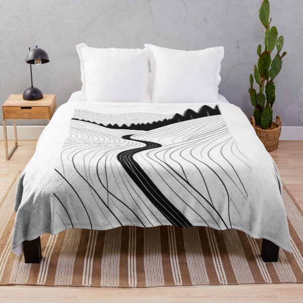 Item preview, Art - Minimalist Landscape, Japanese Woodcut designed and sold by Reverso-Design.