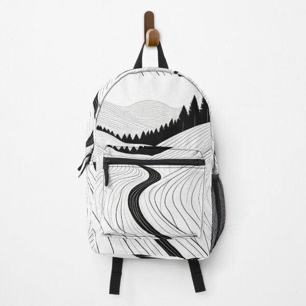Item preview, Art - Minimalist Landscape, Japanese Woodcut designed and sold by Reverso-Design.