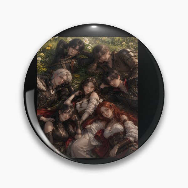 Item preview, Fantasy Group Lying in a Meadow designed and sold by Safwat-Aziz.