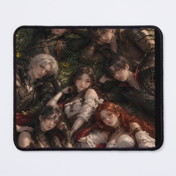 Item preview, Fantasy Group Lying in a Meadow designed and sold by Safwat-Aziz1.
