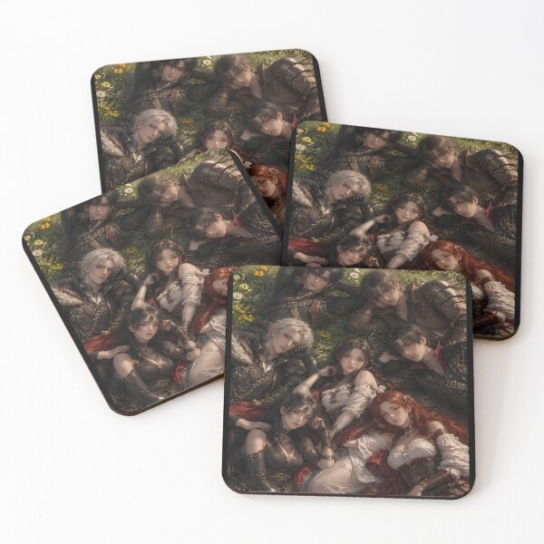 Item preview, Fantasy Group Lying in a Meadow designed and sold by Safwat-Aziz1.