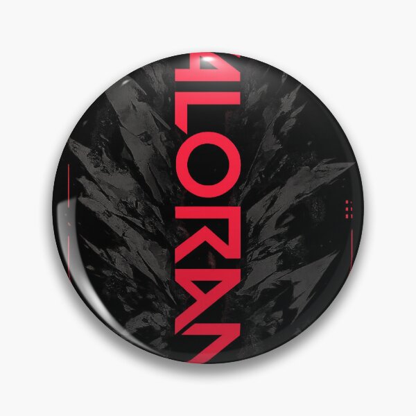 Item preview, VALORANT Minimalist Red & Black Gaming Typography designed and sold by NBT-NOVA.