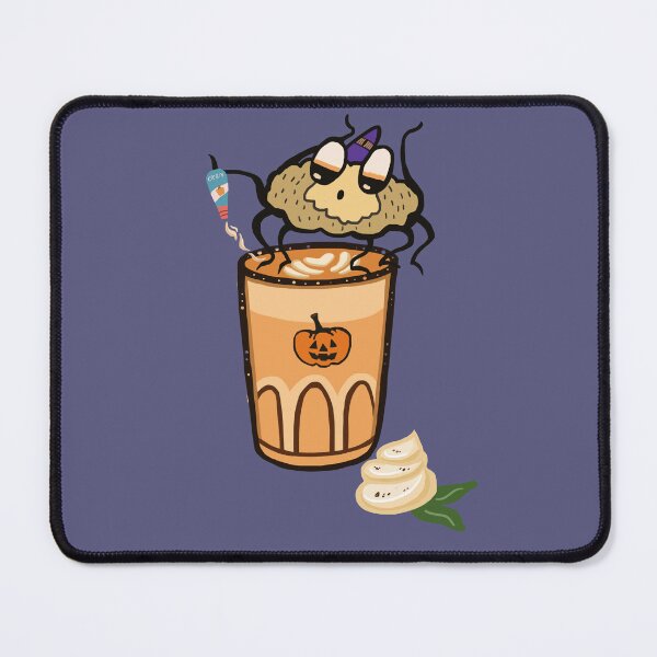 Item preview, Funny Halloween Spider Making Latte designed and sold by FaliushART.
