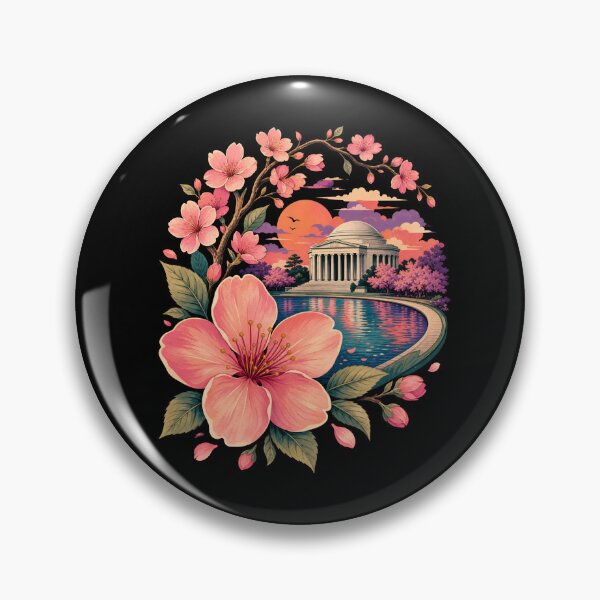 Item preview, Washington DC: Jefferson Memorial Blossom Glow designed and sold by Fenay Designs.