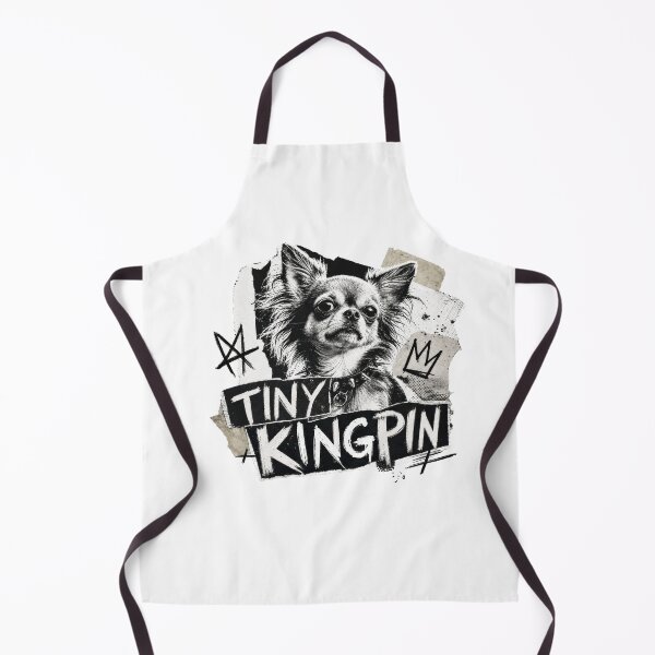 Item preview, Tiny Kingpin Chihuahua Dog Punk Grunge Style designed and sold by AntiqueImages.