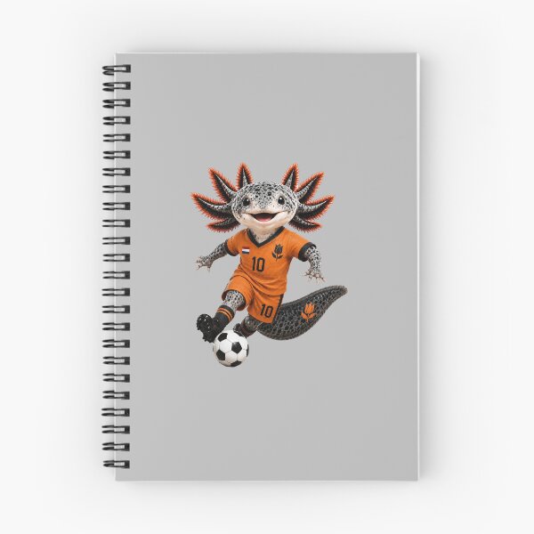 Item preview, NETHERLANDS AXOLOTL SOCCER MASCOT CARTOON Dutch Football Gift designed and sold by MonsoonInkX.